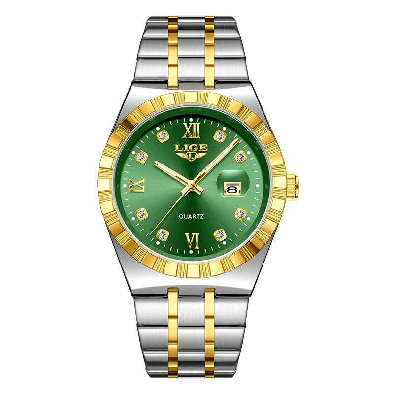 LIGE Original Quartz Man Wristwatch Fashion Luxury