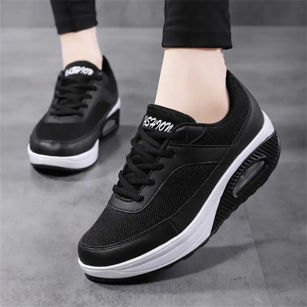 Wedged Light Sneakers Woman Colors Heel Woman Shoes