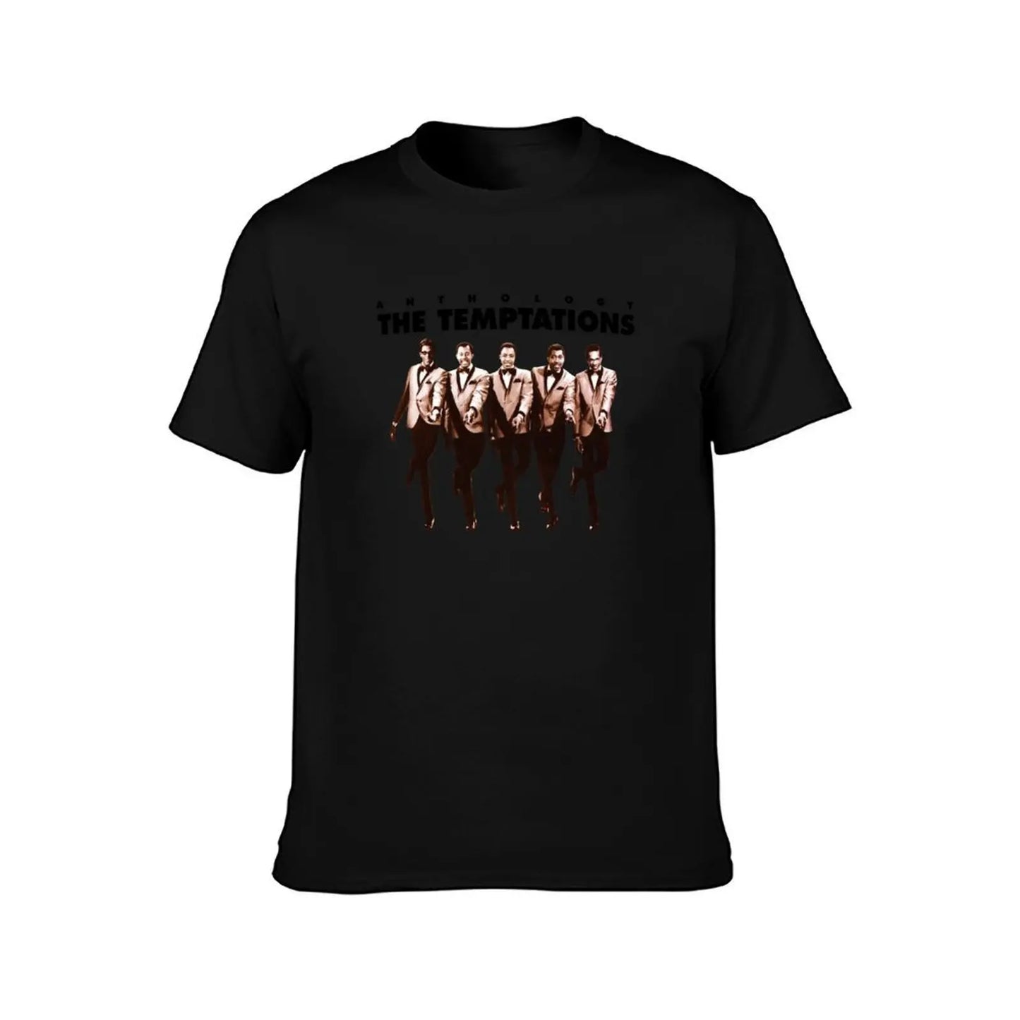 The Music Temptations Anthology T-Shirt t shirts for man graphic cars man t shirt cotton T-Shirt