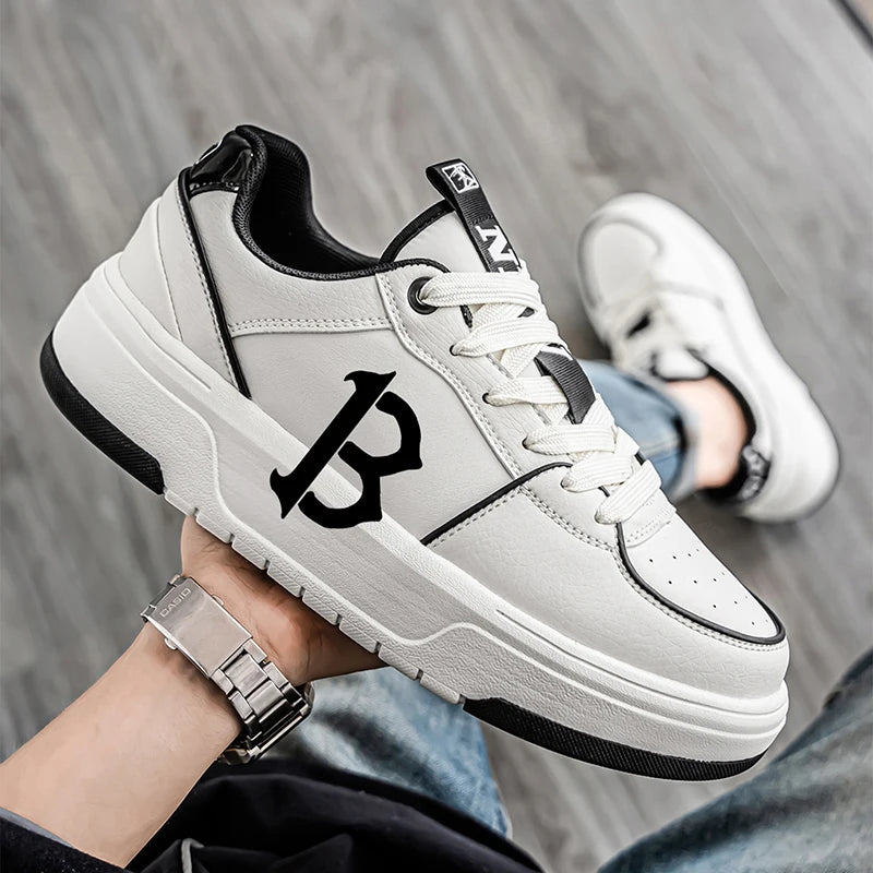 White Comfortable Breath  Anti Slip Footwear Autumn New Men's Casual Shoes