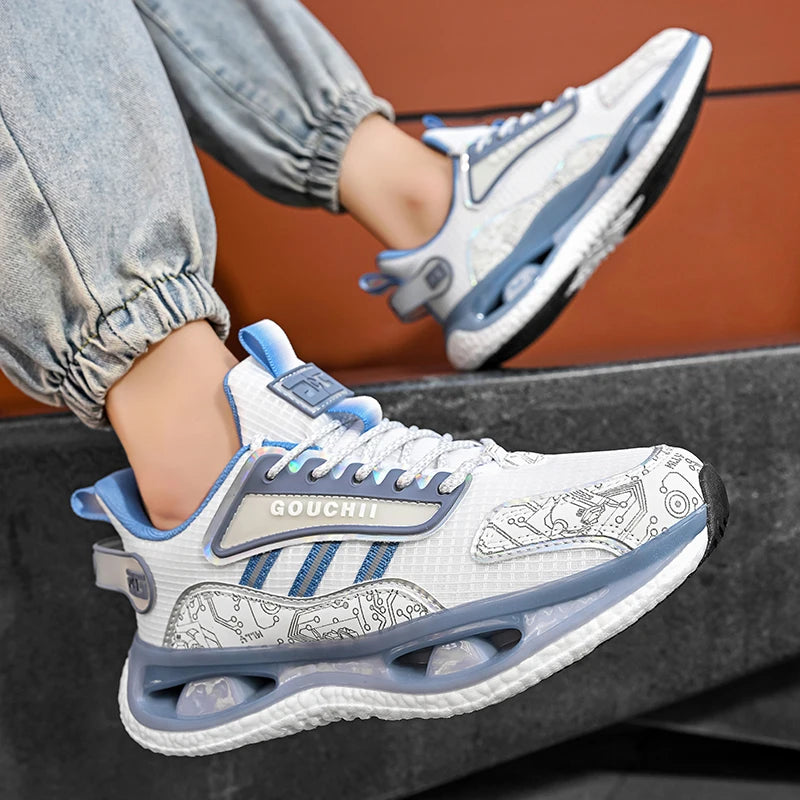 Mesh Carbon Board Running Shoes Anti-Slip