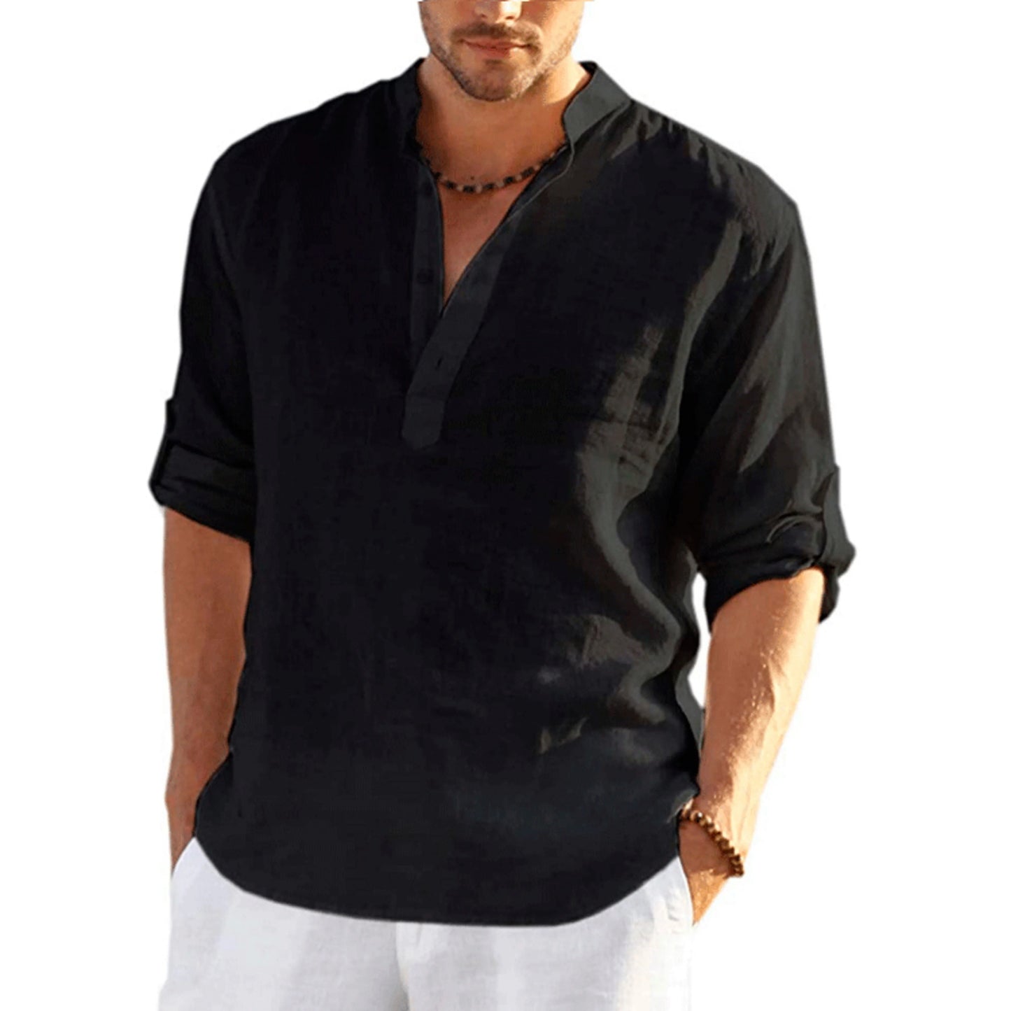 Casual shirts, loose cotton men's shirts