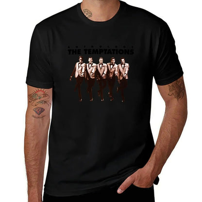 The Music Temptations Anthology T-Shirt t shirts for man graphic cars man t shirt cotton T-Shirt