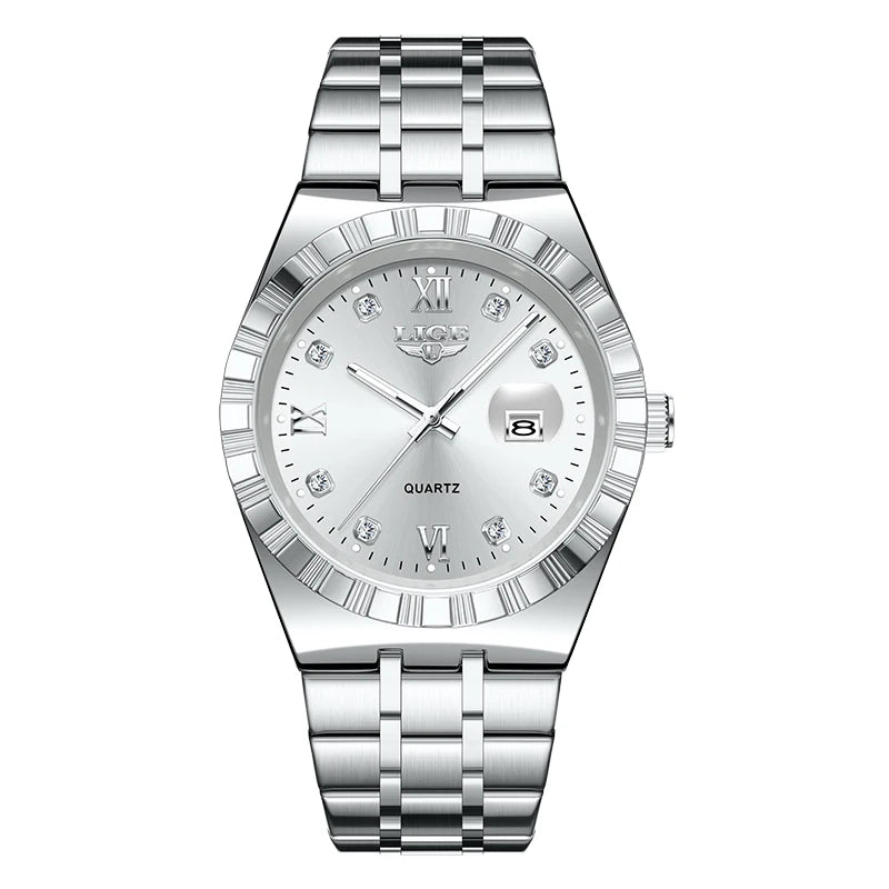 LIGE Original Quartz Man Wristwatch Fashion Luxury