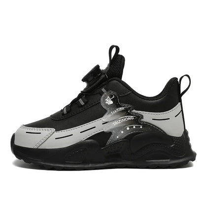 Boys Leather Sneakers Casual Sports Shoes