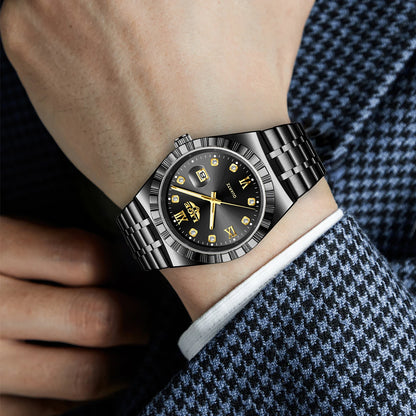 LIGE Original Quartz Man Wristwatch Fashion Luxury