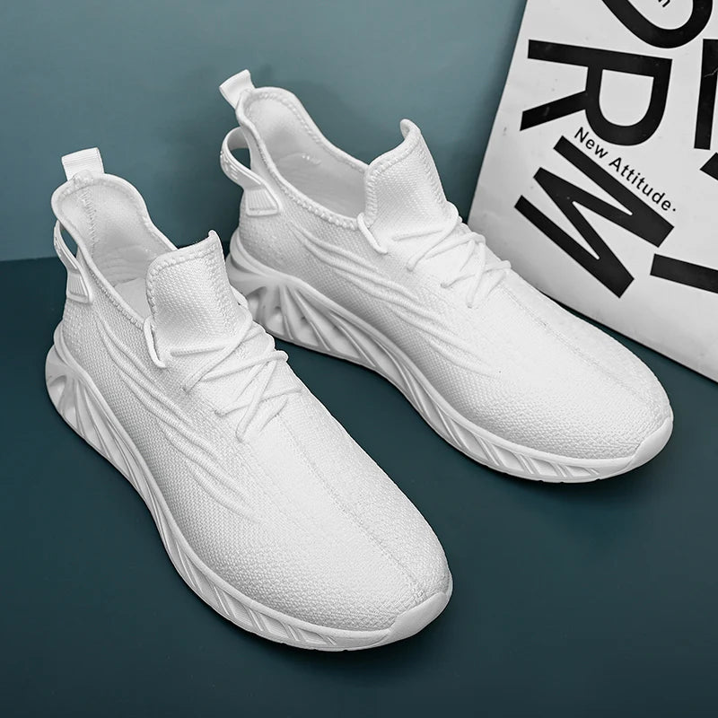 HKDQ Men Big Size 46 Chunky Sneakers Non Slip Gym