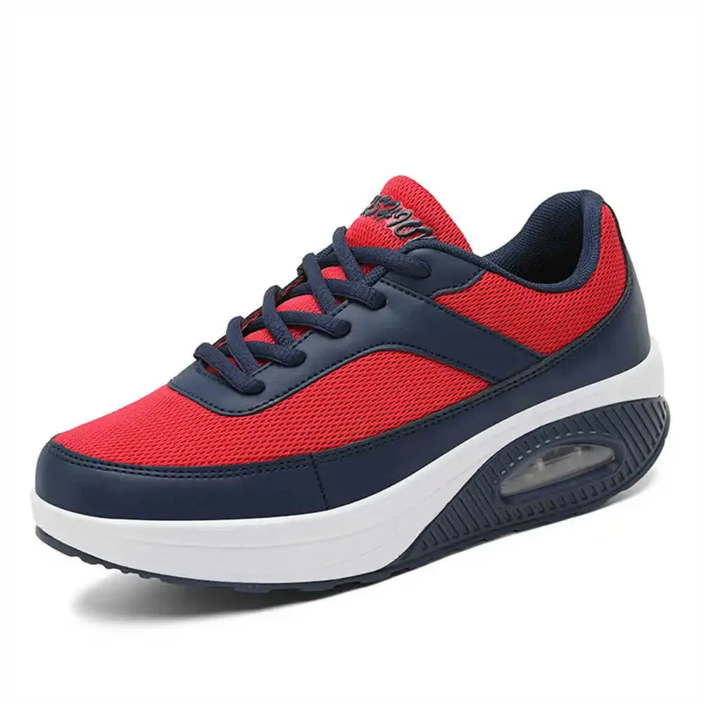 Wedged Light Sneakers Woman Colors Heel Woman Shoes