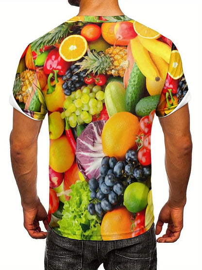 Spring Summer Casual T-shirt for Men