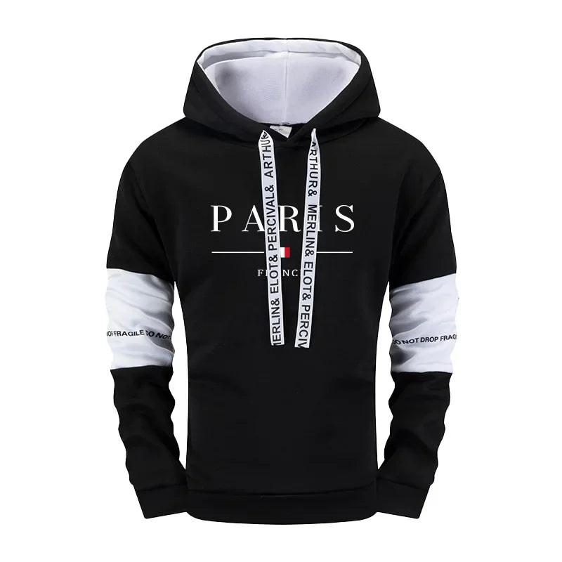 Hoodies Casual Autumn Winter Pullover Men's