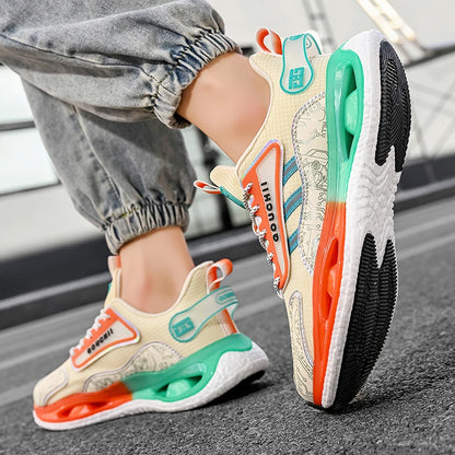 Mesh Carbon Board Running Shoes Anti-Slip