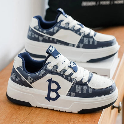 White Comfortable Breath  Anti Slip Footwear Autumn New Men's Casual Shoes